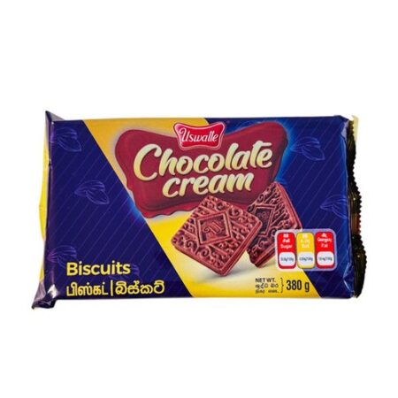 Uswatte Chocolate Cream Biscuit 380g
