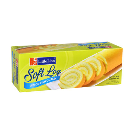 Little Lion Soft Log Lemon Sponge Roll 200g