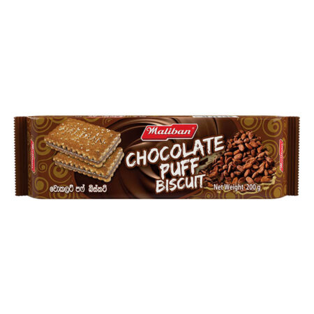 Maliban Chocolate Puff 200g