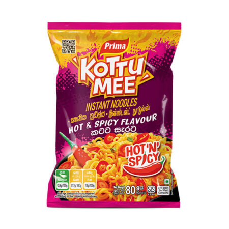 Prima Kottu Mee Noodles Hot & Spicy 80g
