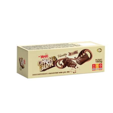 Magic Choko Block Vanilla Coated Biscuit 160g