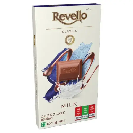 Revello Milk Chocolate 100g