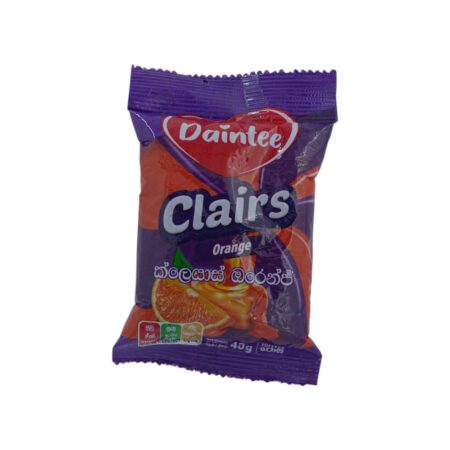Daintee Clair's Orange Toffee Packet 43g