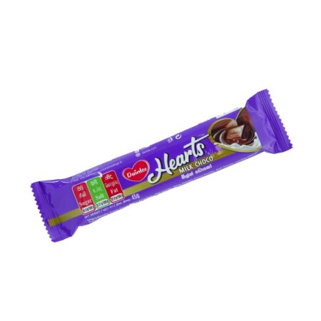 Daintee Hearts Milk Choco 45g
