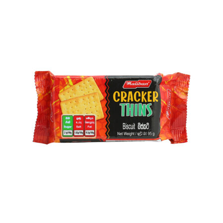 Maliban Cracker Thins 95g