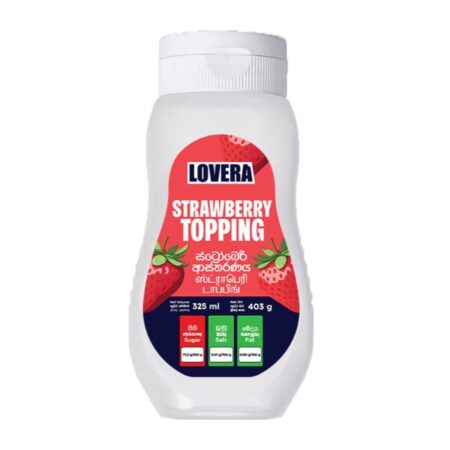 Lovera Topping Strawberry 325ml