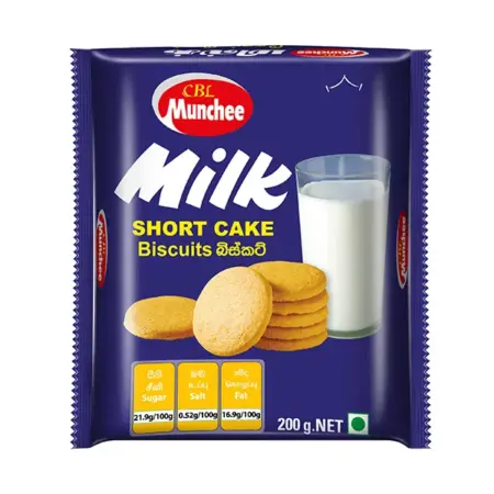 Munchee Milk Short Cake Biscuit 200g