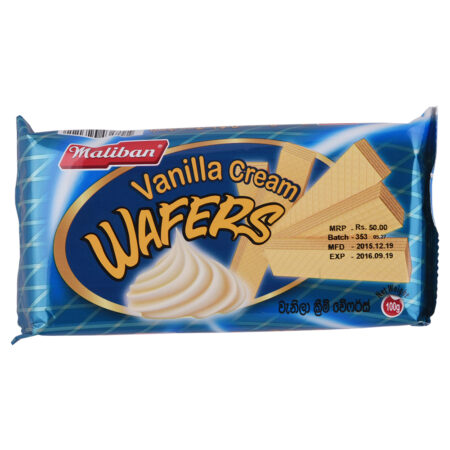 Maliban Vanilla Cream Wafers 100g