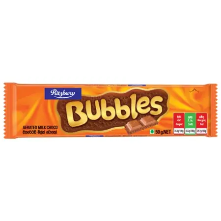 Ritzbury Chocolate Bubbles 50g