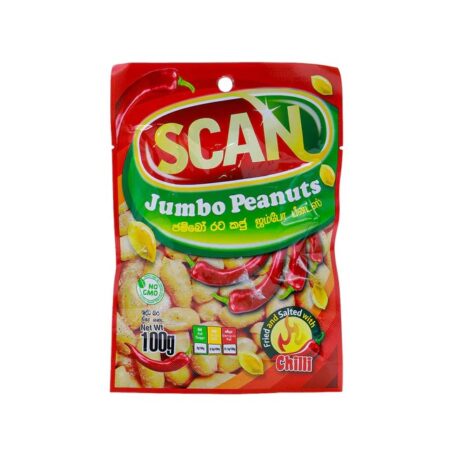 Scan Jumbo Peanuts Chilli 100g