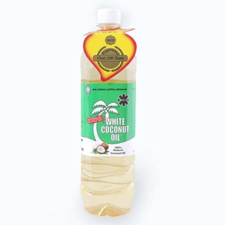 White Coconut Oil Bottle 1L
