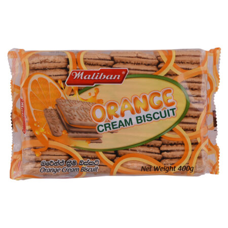Maliban Orange Cream Biscuits 410g