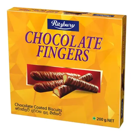 Ritzbury Chocolate Fingers 200g