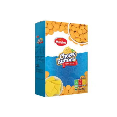Munchee Cheese Buttons Biscuit 170g