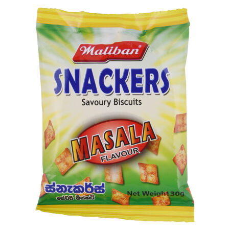 Maliban Snackers Masala Savoury Biscuit 30g