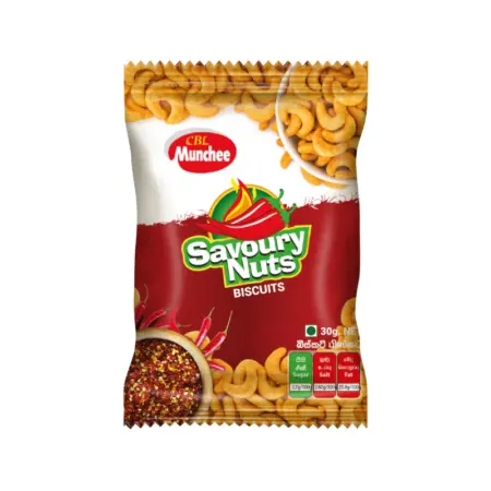 Munchee Savoury Nuts Biscuit 30g