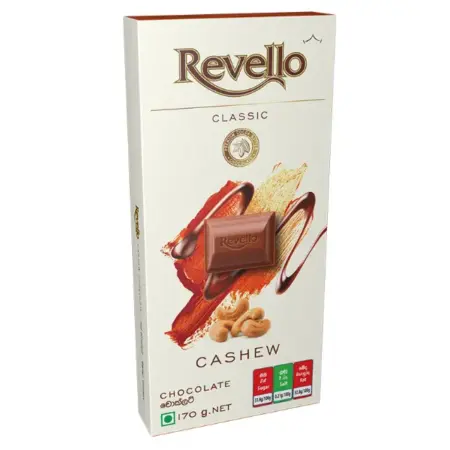 Revello Classic Cashew Chocolate 170g