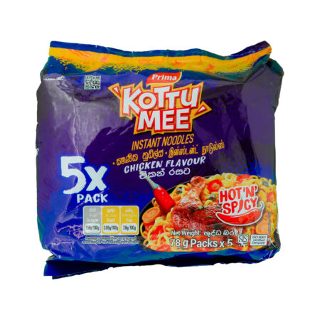 Prima Kottu Mee Chicken Noodles 390g (5 Pack)