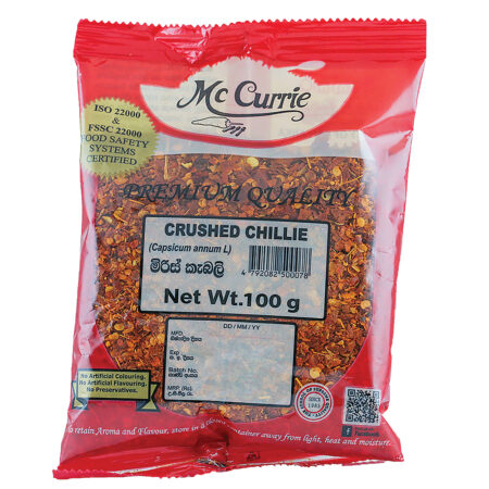 McCurrie Crushed Chillie 100g