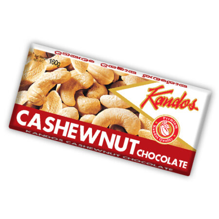 Kandos Antique Slab Cashew Nut Chocolate 160g
