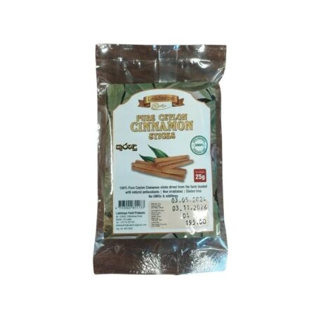 Lakdeepa Pure Ceylon Cinnamon Sticks 25g