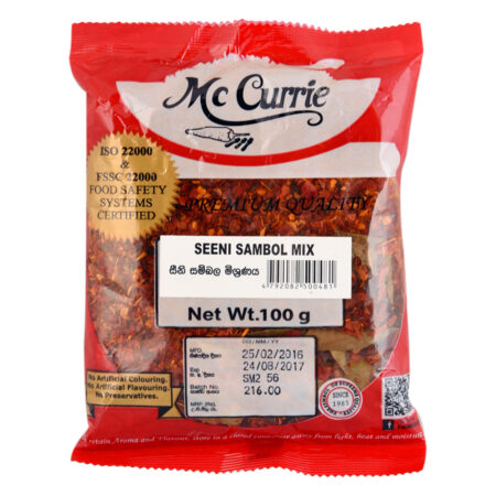 Mccurrie Seeni Sambol Mix 100g
